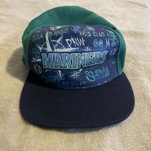 Seattle Mariners Hat Adult One Size Blue MLB Baseball Cap Adjustable Lightweight